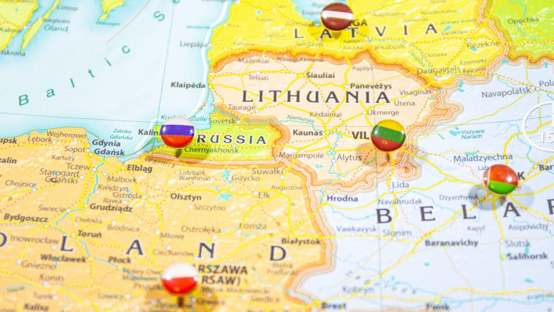 Rusia acuza Lituania ca restrange si tranzitul rutier de marfuri catre Kaliningrad, dupa ce a blocat deja tranzitul feroviar Imagine