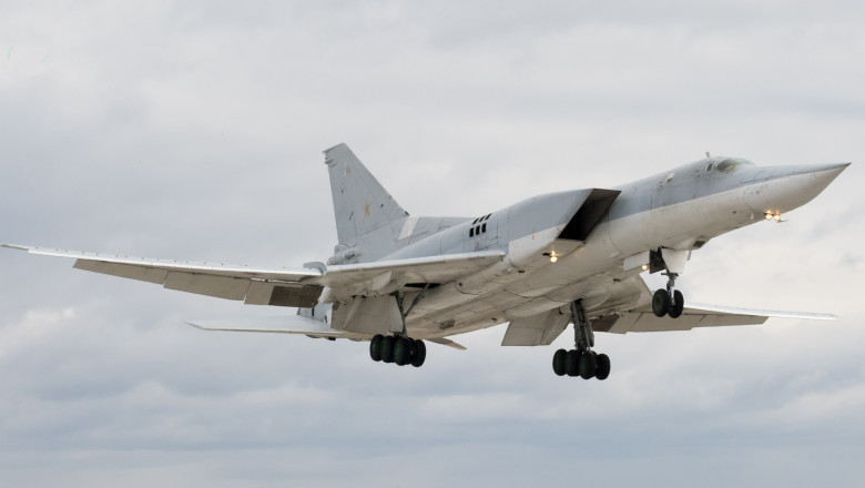 Rusia acuza Ucraina ca a vrut sa-i fure un bombardier strategic Tu-22M3, capabil sa lanseze rachete nucleare Imagine