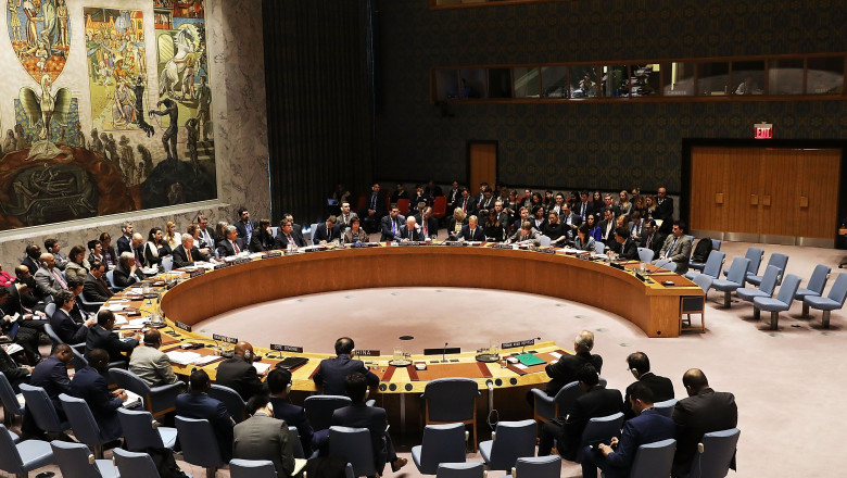 Rusia blocheaza o rezolutie a Consiliului de Securitate al ONU care condamna anexarile ilegale ale teritoriilor din Ucraina Imagine