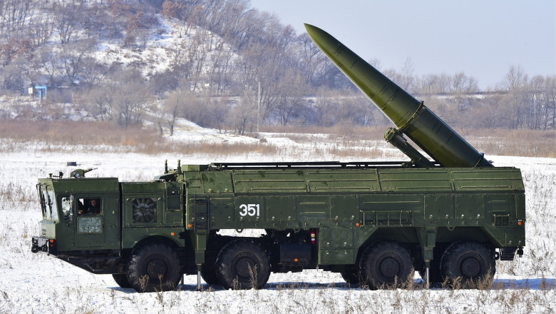 Rusia desfasoara in apropierea granitei cu Finlanda rachete Iskander, care pot avea si incarcatura nucleara Imagine