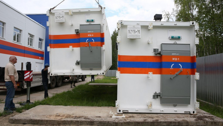 Rusia incepe productia in masa de adaposturi antiatomice mobile „KUB-M” rezistente la radiatii nucleare Imagine