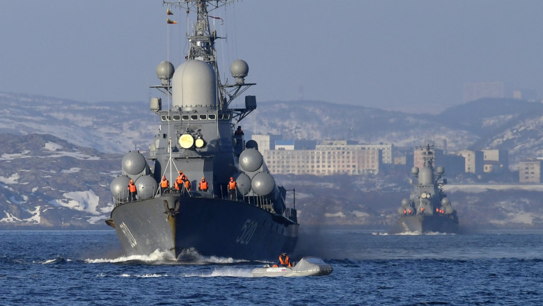 Rusia si-a echipat navele militare cu arme nucleare tactice pentru prima data de la finalul Razboiului Rece Imagine