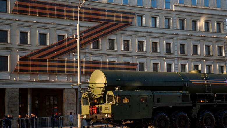 Rusia sustine ca a suspendat tratatul nuclear START pentru ca SUA il foloseau pentru a ajuta Ucraina sa o atace Imagine