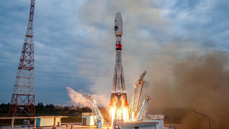 Rusia sustine ca Sonda Luna-25 s-a prabusit pe Luna din cauza unei defectiuni a computerului de bord Imagine