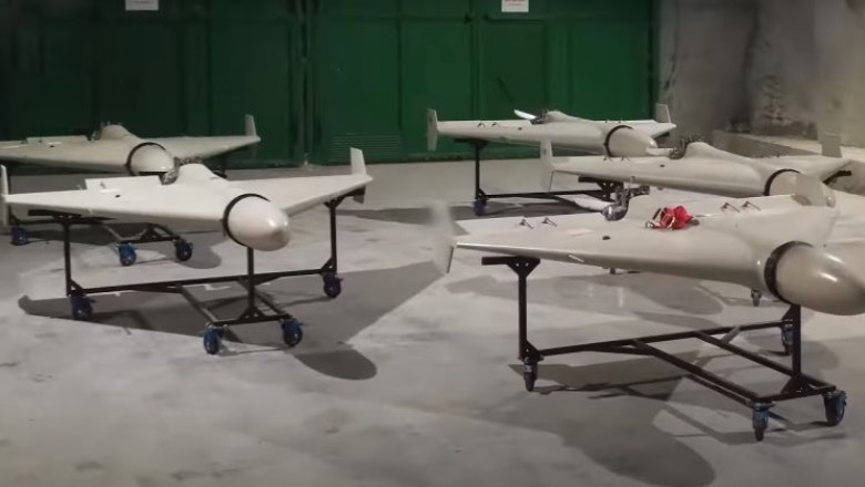 Rusii au atacat regiunea Kiev cu drone-kamikaze iraniene Imagine