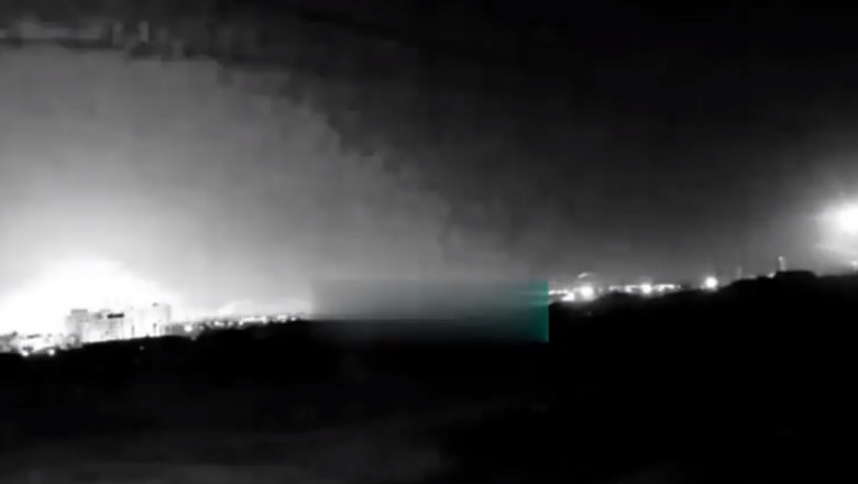 Rusii se bombardeaza singuri. O racheta defecta a cazut peste o zona rezidentiala in Belgorod Imagine