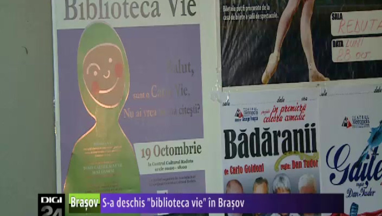 S-a deschis "biblioteca vie" in Brasov Imagine