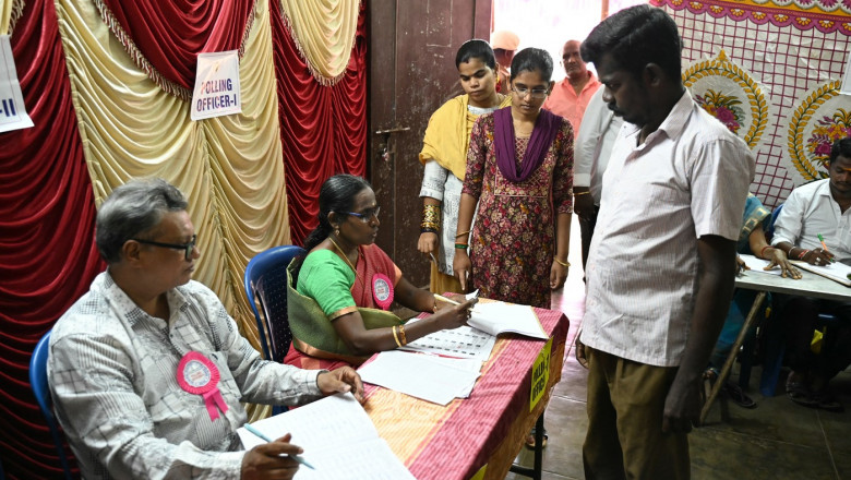 S-au deschis sectiile de votare in India. Aproape 1 miliard de oameni sunt asteptati la urne in cele 6 saptamani de alegeri generale Imagine