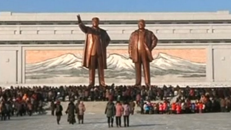 S-au implinit trei ani de la moartea fostului dictator nord-coreean Kim Jong-Il Imagine