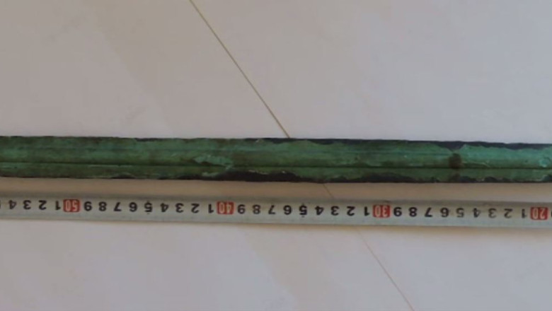 Sabie din Epoca Bronzului, recuperata de politisti Imagine