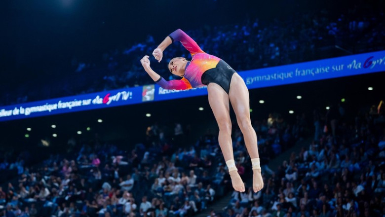 Sabrina Maneca Voinea, medalie de aur in finala la sol, la Cupa Mondiala de la Paris Imagine
