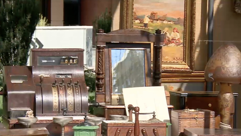 Saga unei opere de arta furate dintr-o expozitie din Capitala: vanduta pe 50 de euro intr-un targ, a ajuns in cele din urma la autoare Imagine