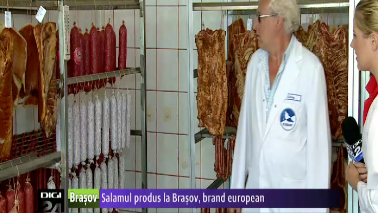 Salamul produs la Brasov, brand european Imagine