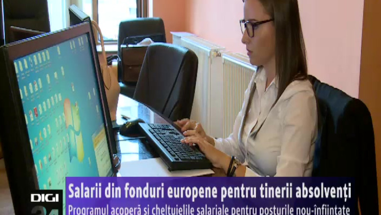 Salarii din fonduri europene pentru tinerii absolventi Imagine