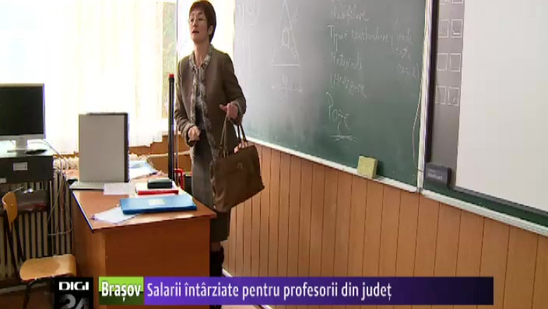 Salarii intarziate pentru profesorii din judet Imagine