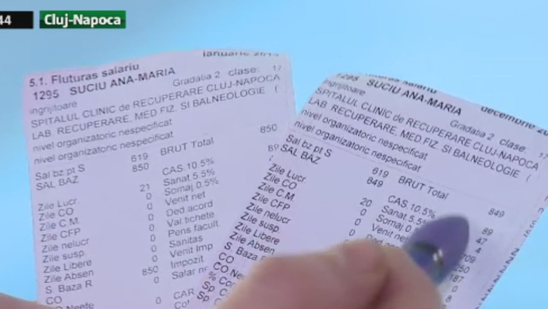 Salarii majorate cu... 1 leu Imagine