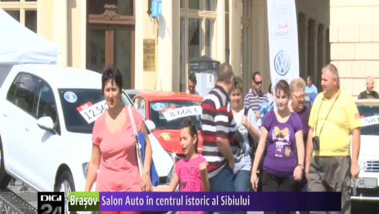 Salon Auto in centrul istoric al Sibiului Imagine