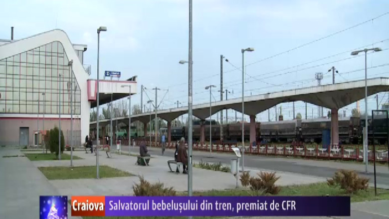 Salvatorul bebelusului din tren va fi premiat de CFR Imagine