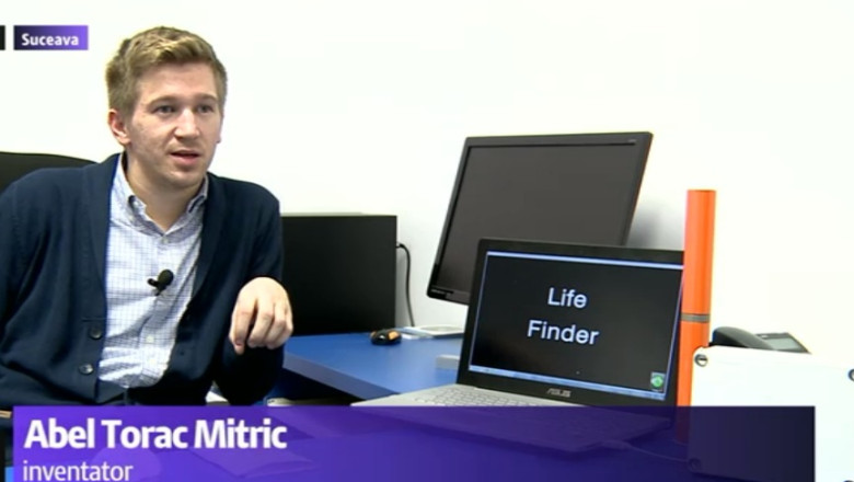 Salveaza viata la cutremur. Un student sucevean a inventat un sistem de cautare a supravietuitorilor Imagine