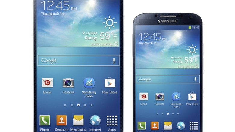 Samsung a prezentat Galaxy S4 mini Imagine