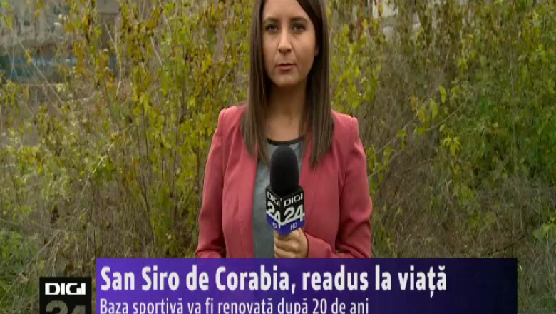San Siro de Corabia, readus la viata. Baza sportiva va fi renovata dupa 20 de ani Imagine