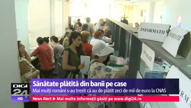 Sanatate platita din tranzactii imobiliare. Mai multi romani au de platit zeci de mii de euro la CNAS Imagine