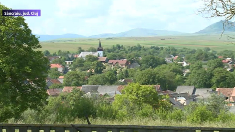 Sancraiu, un sat din judetul Cluj, atrage anual peste 10.000 de turisti, majoritatea straini Imagine