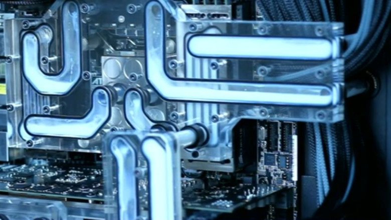 „Sangele electronic”, dezvoltat de IBM: calculatoarele sunt racite si alimentate cu energie Imagine