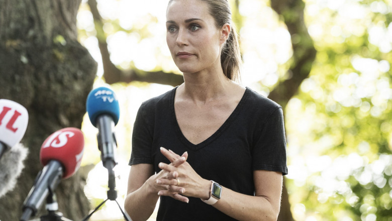 Sanna Marin anunta ca a facut testul antidrog, dupa scandalul petrecerilor Imagine