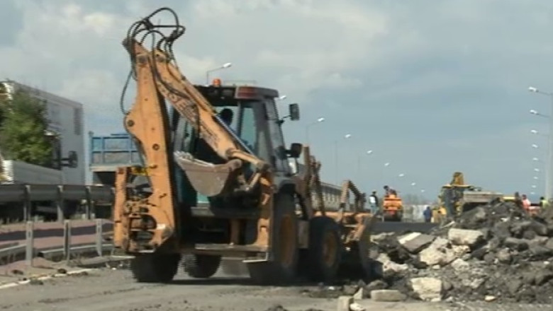 Santier. Lucrari pentru largirea Centurii Capitalei Imagine