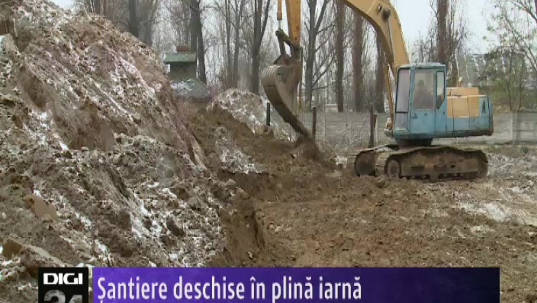 Santiere deschise in plina iarna Imagine