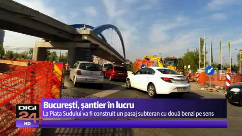 Santiere noi in Bucuresti din mai: Pasajele subterane din Piata Sudului si Piata Romana Imagine
