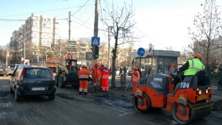 Santierul de pe bulevardul Liviu Rebreanu, un pericol pentru pietoni si soferi Imagine