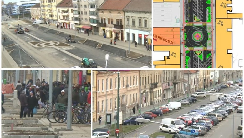 Santierul de pe strada Iancu Vacarescu din Timisoara, aproape de final. Cum arata acum aceasta zona Imagine