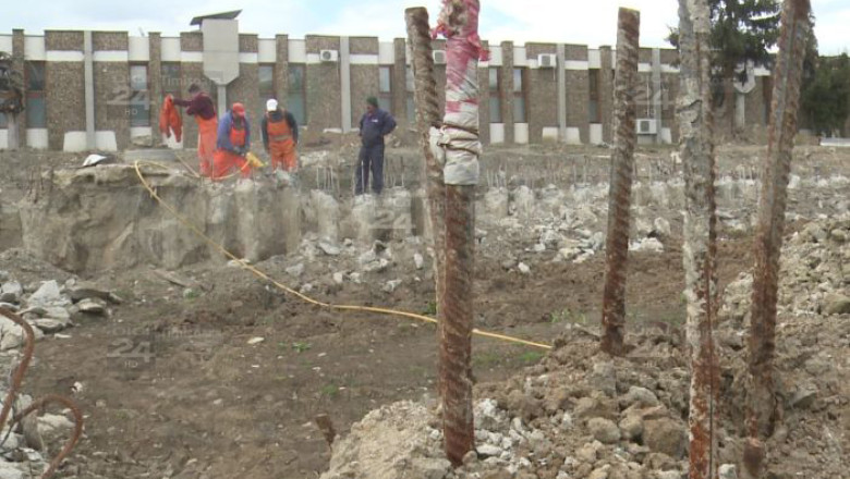 Santierul pasajului Michelangelo din Timisoara: lucrari reluate, doar teoretic  Imagine