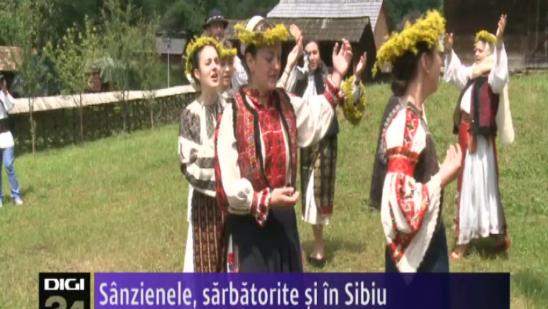 Sanzienele, sarbatorite si in Sibiu Imagine