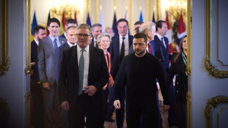 Saptamana cruciala pentru Europa. La ce s-au angajat aliatii Ucrainei dupa summitul de la Londra. Reuniune importanta a liderilor UE Imagine