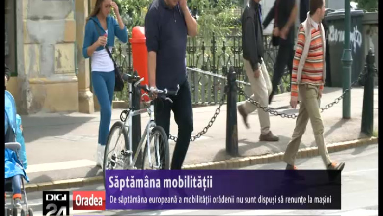 Saptamana mobilitatii, nu si pentru oradeni Imagine