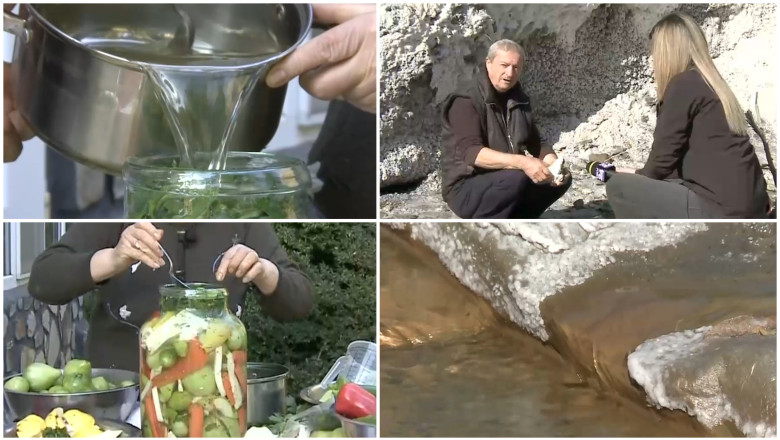 Saramura din inima muntelui. Judetul in care muraturile se pun cu apa sarata de izvor, dupa retete din batrani: „Da un gust foarte bun” Imagine
