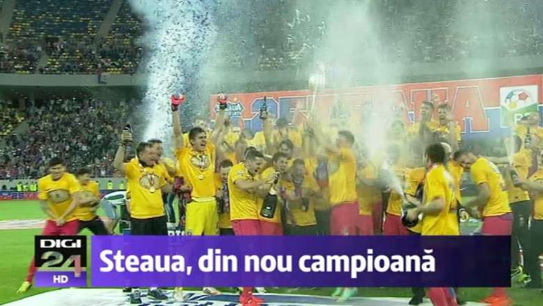 Sarbatoare pe Arena Nationala: Steaua primeste titlul cu numarul 25 din istorie Imagine