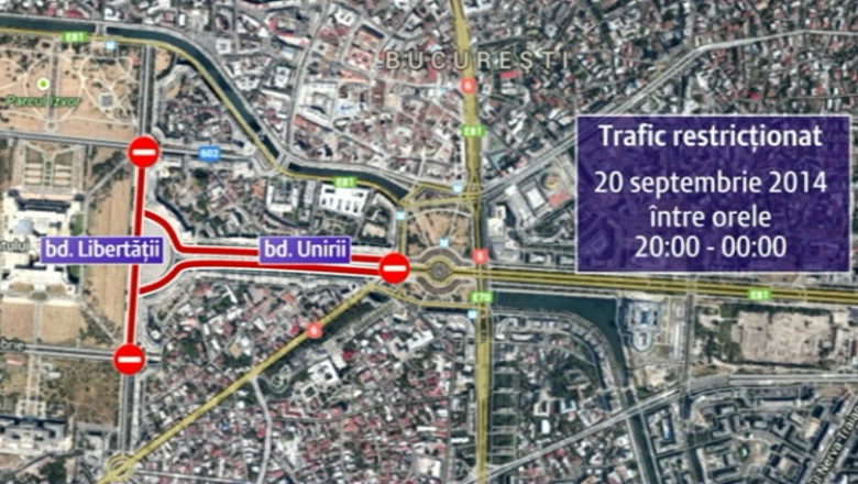 Sarbatoare pentru Bucuresti. Trafic restrictionat din cauza concertelor Imagine