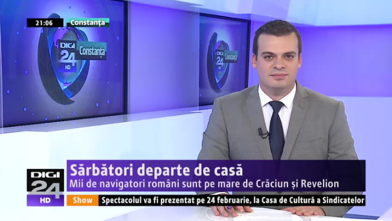 Sarbatori departe de casa. Mii de navigatori romani sunt pe mare de Craciun si Revelion  Imagine