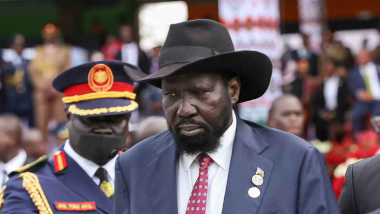 Sase jurnalisti au fost arestati pentru ca ar fi distribuit un clip cu presedintele Sudanului de Sud urinand in pantaloni Imagine