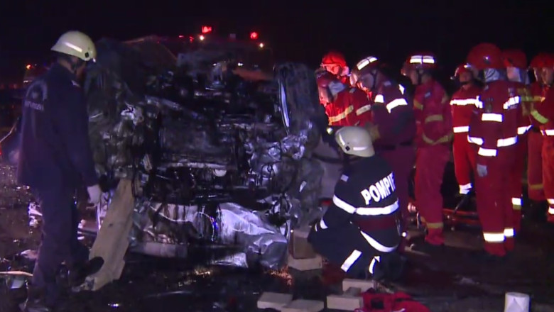 Sase morti, intr-un accident rutier pe DN1. Ultimul mesaj al soferului care l-a provocat: "Plec intr-o lume mai buna. Aveti grija pe cine iubiti" Imagine