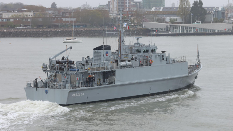 Sase nave militare ucrainene vor fi adapostite in porturi din Marea Britanie si Turcia. „O astfel de decizie era necesara” Imagine