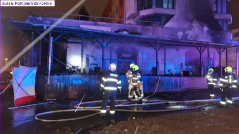 Sase oameni au murit intr-o explozie la un restaurant din Cehia Imagine
