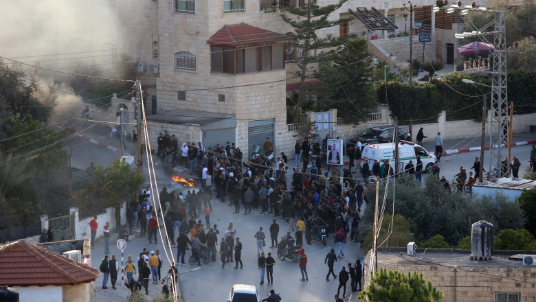 Sase palestinieni au fost ucisi si 11 au fost raniti de armata israeliana in Cisiordania Imagine