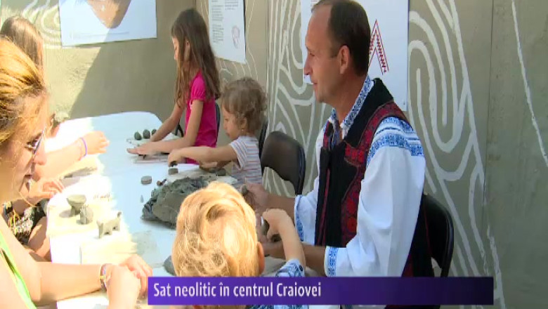 Sat neolitic in centrul Craiovei   Imagine
