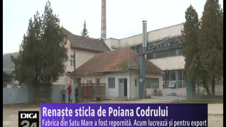 SATU MARE. Renaste fabrica de sticla de la Poiana Codrului Imagine