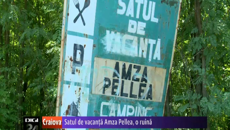 Satul de vacanta Amza Pellea din Bailesti este in paragina Imagine